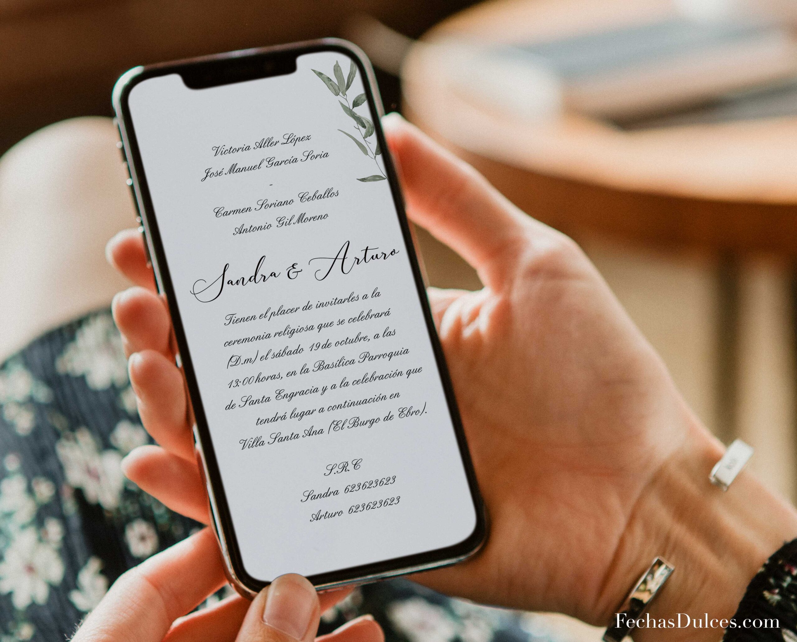 Invitación digital Lisboa