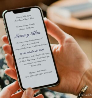 Invitación digital Sevilla